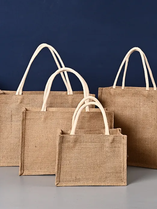 Raw Fiber Jute Bag